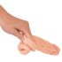 Nature Skin - pidempi, paksumpi penisholkki (19,5cm)