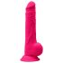 Silexd 9,5 - imukuppi, kiveksellinen dildo - 24 cm (pinkki)