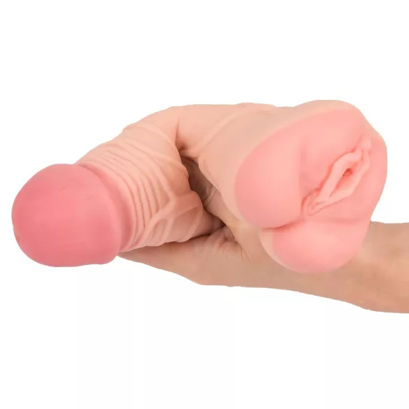 Nature Skin - tekopillu ja peniskotelo - 2in1 - ihovärinen
