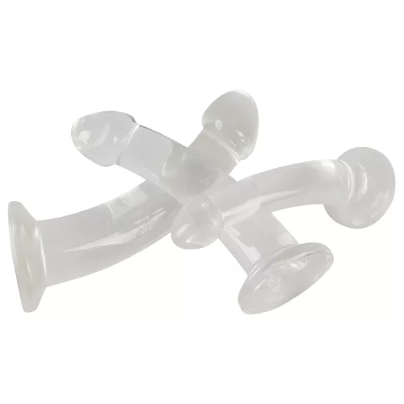 Crystal Clear - anustappi dildosetti - 3 kpl - kirkas