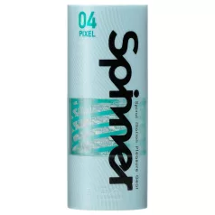 TENGA Spinner Pixel - masturboija (läpinäkyvä)
