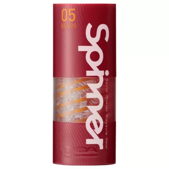TENGA Spinner Beads - masturbaattori - läpinäkyvä
