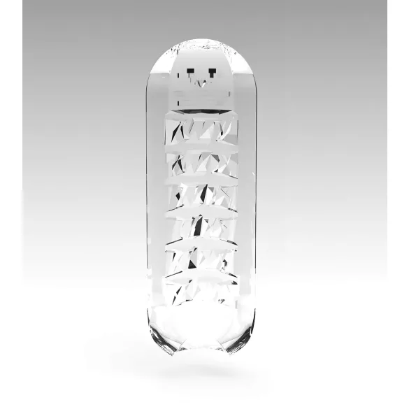 TENGA Spinner Brick - masturbaattori - läpinäkyvä