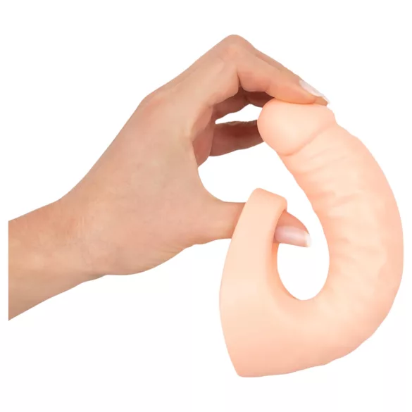 Realistixxx - kaksoisdildo penisrenkaalla - realistinen iho