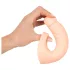 Realistixxx - kaksoisdildo penisrenkaalla - realistinen iho