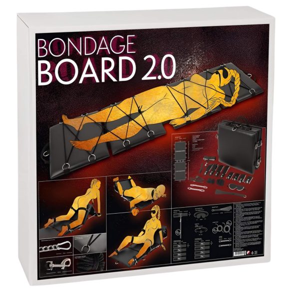 You2Toys Bondage Board 2.0 - Kannettava kahlepetisetti