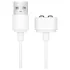 Womanizer - magneettinen USB-latauskaapeli - valkoinen