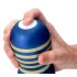TENGA Premium Original - kertakäyttöinen masturbaattori - sininen