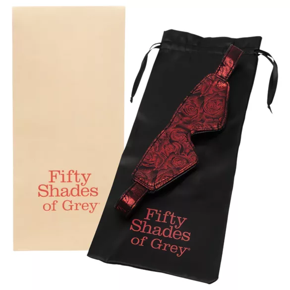 Fifty Shades of Grey - silmämaski - musta-punainen