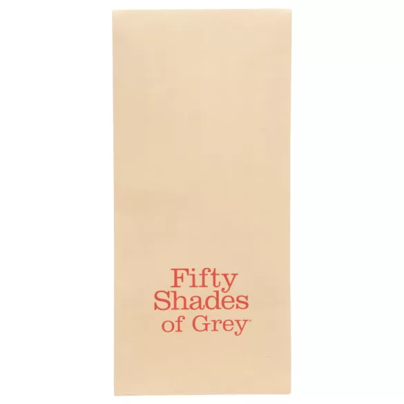 Fifty Shades of Grey - silittävä hierontalelu - musta-punainen