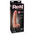 Real Feel Deluxe No.9 - aidontuntuinen vibraattori (luonnollinen)