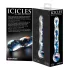 Icicles No. 08 - lasidildo kahdella päällä - aallotettu - kirkas/sininen