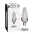 Icicles No. 26 - anustappi - lasi - läpinäkyvä - kartiomainen