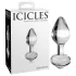 Icicles No. 44 - anustappi - lasi - kartiomainen - läpinäkyvä