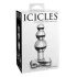 Icicles No. 47 - anustappi - kolmoishelmi - kirkas lasi
