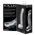Icicles No. 61 - lasidildo kiveksillä ja peniksellä - läpinäkyvä