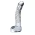 Icicles No. 61 - lasidildo kiveksillä ja peniksellä - läpinäkyvä