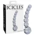 Icicles No. 66 - lasidildo kaareva pallomainen - kirkas