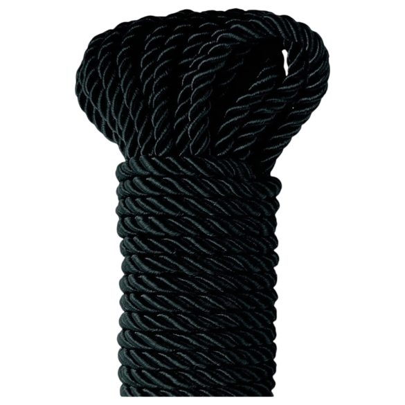 Fetissi Silkkiköysi - Shibari-köysi - 10m (musta)