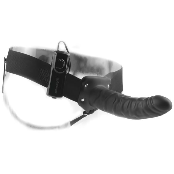 Fetish Strap-On 8 - strap-on ontto vibraattori - musta