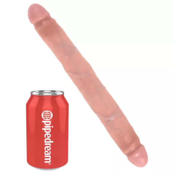 King Cock - tupladildo realistinen - 31 cm - iho