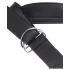 King Cock - Strap-on dildo valjailla - musta 18 cm