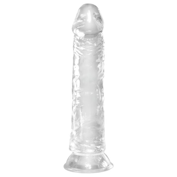 King Cock Clear 8 - iso dildo imukupilla 20 cm
