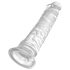 King Cock Clear 8 - iso dildo imukupilla 20 cm