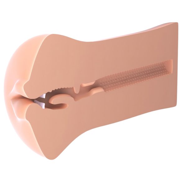 Fuck Me Silly To Go - suuseksitunneli - realistinen suu - vaalea