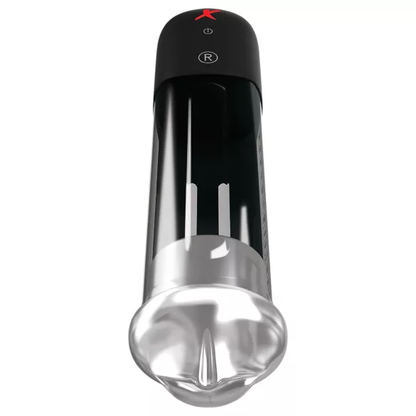 PDX Blowjob - automaattinen penispumppu huulilla - musta