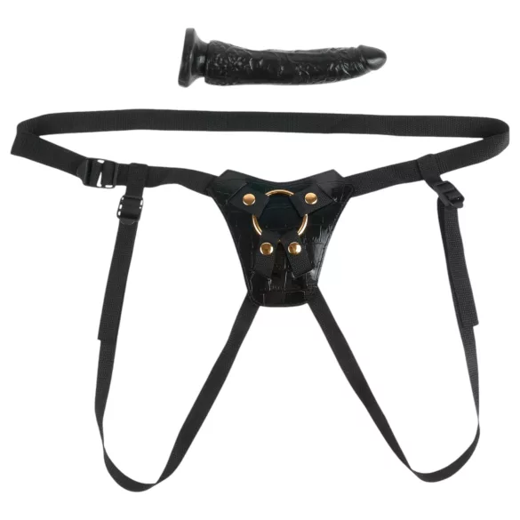 Fetish Fantasy - valjashihna strap-on tuotteille - musta