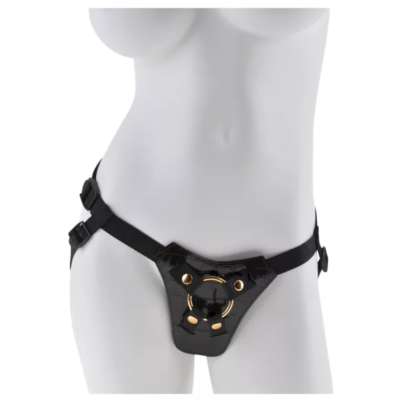 Fetish Fantasy - valjashihna strap-on tuotteille - musta