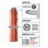 X-TENSION Perfect 1 - penisjatke realistinen - 17,7 cm - luonnollinen