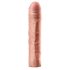 X-TENSION Perfect 3 - Aidon tuntuinen penisholkki (22,8 cm) - luonnollinen