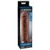 X-TENSION Perfect 2 - Penisrengas ja -hiha (19cm) - tumma luonnollinen