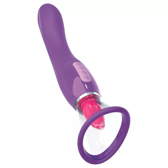 Pipedream - Fantasy - ladattava, 3-in-1 nuolukone (liila)