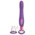 Fantasy - ladattava 3-in-1 vibraattori (violetti)