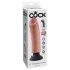 King Cock 8 - taipuisa, aidontuntuinen vibraattori (25 cm)