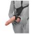King Cock - Strap-on dildo ontto - 25 cm
