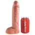 King Cock - Strap-on dildo ontto - 25 cm