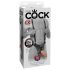 King Cock Strap-on 10 - ontto kiinnitettävä dildo 25 cm