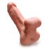 PDX Reach Around - 2-in-1 tekoppa ja peniksen hylsy (luonnollinen)