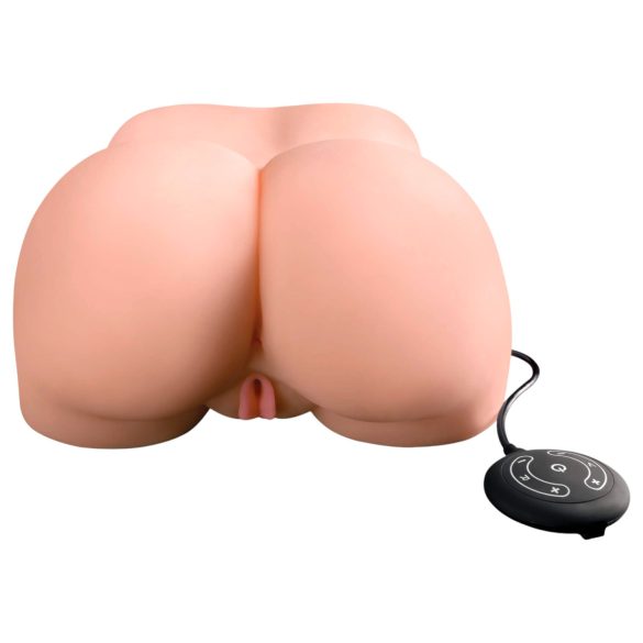 PDX Elite Milk Me Silly - värisevä torso-masturbaattori (nude)