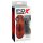 PDX Double Stroker - 2in1 realistinen masturbaattori (ruskea)