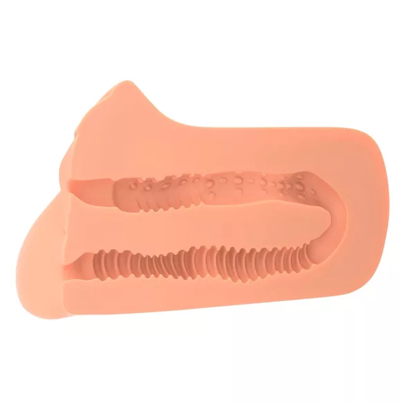 PDX Pick Your Pleasure - 2-in-1 realistinen masturbaattori (natural)
