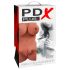 PDX Täydellinen DD Torso - kaksi nautinnon aukkoa - (ruskea)