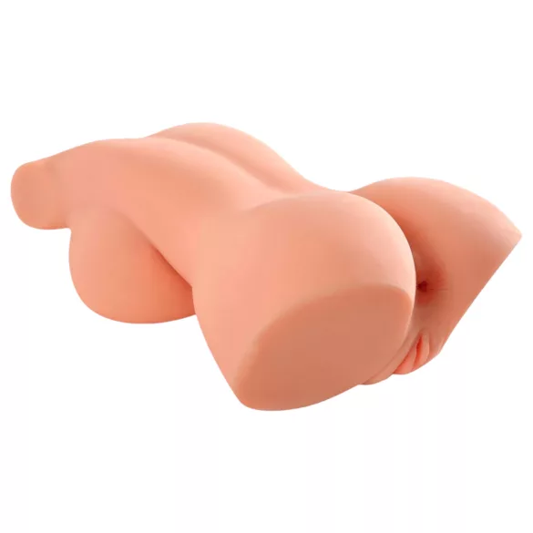 PDX Perfect 10 - rintava torso-masturbaattori - vaalea