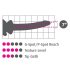 Icicles No. 86 - Penislasinen dildo (vaaleanpunainen)