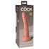 King Cock Elite 7 - Imukuppi, aidon tuntuinen dildo (18cm) - luonnollinen