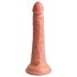 King Cock Elite 7 - Imukuppi, aidon tuntuinen dildo (18cm) - luonnollinen